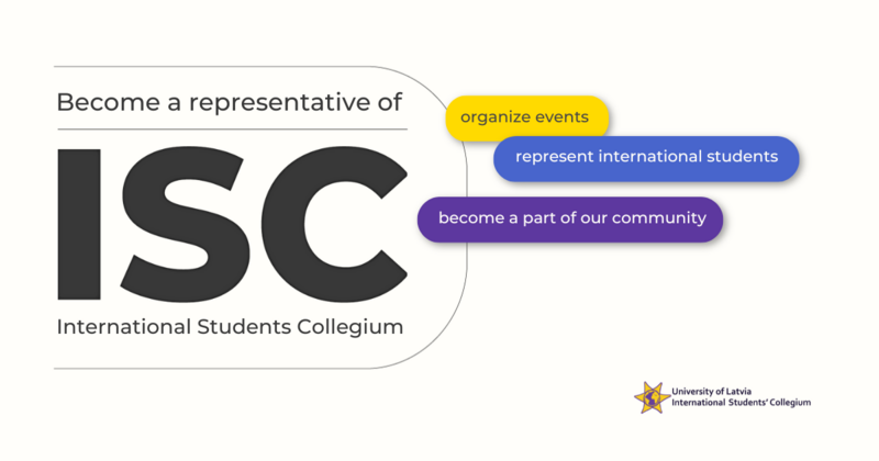 Become a representative of International Students Collegium!