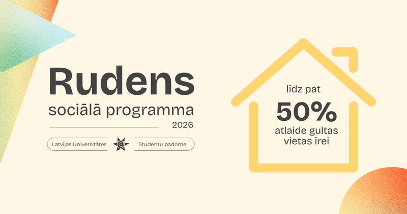Piesakies LU SP un DVS rudens Sociālajai programmai!