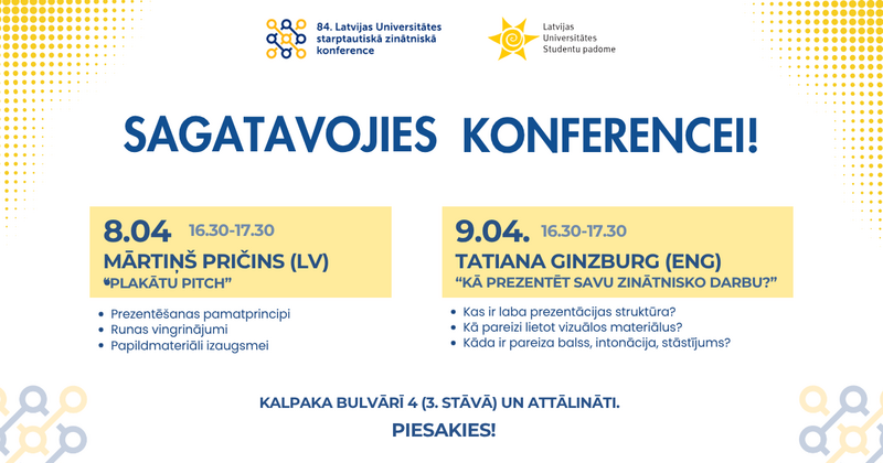 Pārliecība rodas gatavojoties - pilnveido savas prezentēšanas prasmes!