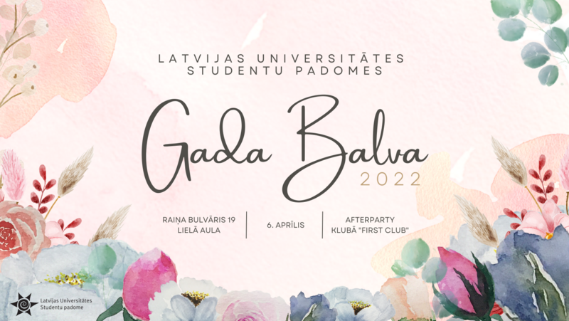 LU Studentu padomes Gada balva 2022