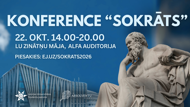 LU SP un Absolventu kluba konference "Sokrāts"
