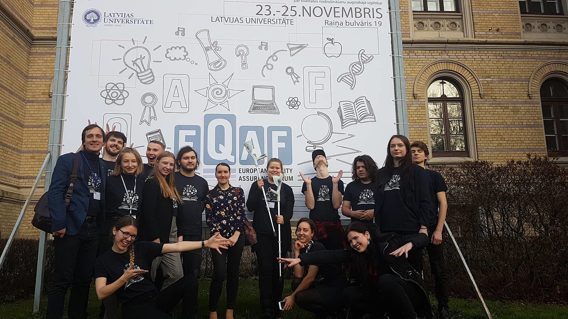 LU SP organizējot EQAF